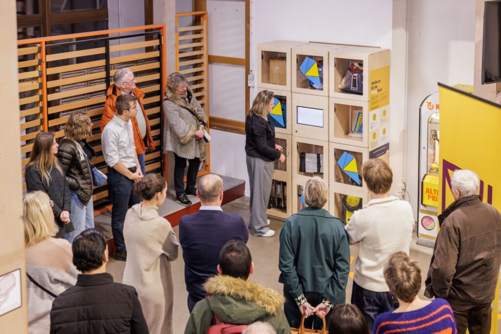 Photo of sharing station launch in the City of Sint Niklaas