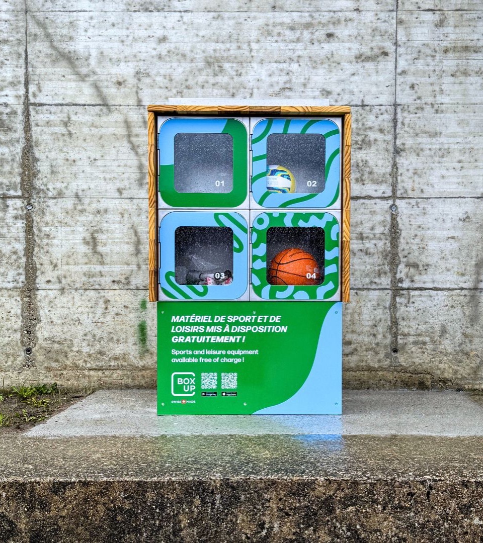 Photo of BoxUp sharing station